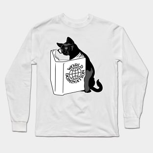 Cat World Domination Long Sleeve T-Shirt